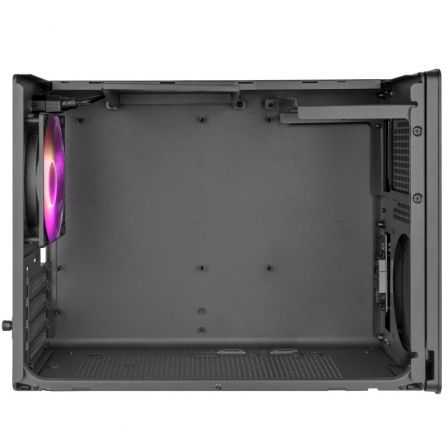 Mars Gaming MCXPS Caja Gaming Minitorre Negro con Cristal Templado